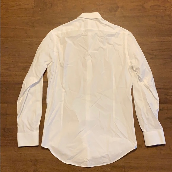 CHARLES TYRWHITT Men’s White Dress Shirt Slim Fit - Picture 5 of 5